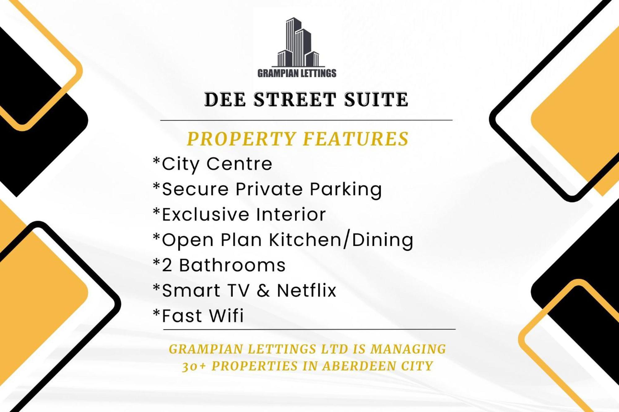 Dee Street Suite - Grampian Lettings Ltd Aberdeen Ngoại thất bức ảnh